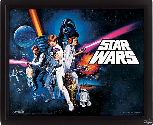 3D obraz Star Wars - A New Hope - EPPL71126