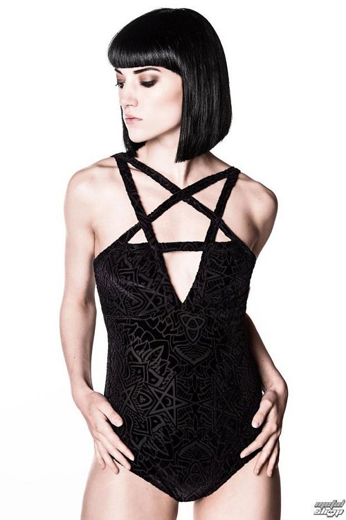 body dámske KILLSTAR - Burn Baby - Black - KIL320