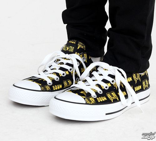 boty CONVERSE - CT Punk OX - Black/Yellow