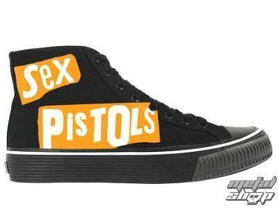 boty DRAVEN - Sex Pistols Hi - BLK