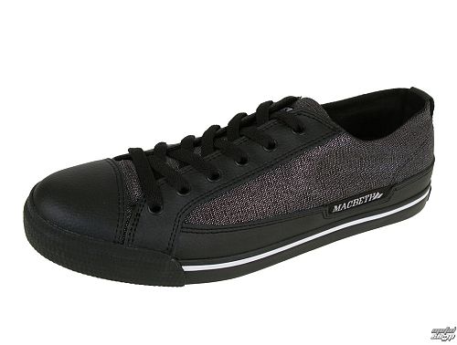 boty MACBETH - Matthew - BLACK/METALLIC