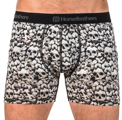 boxerky pánske HORSEFEATHERS - EZRA - Skulls - AA1070D