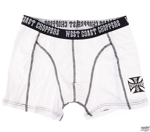 boxerky West Coast Choppers - WHITE - WCCBX001WT