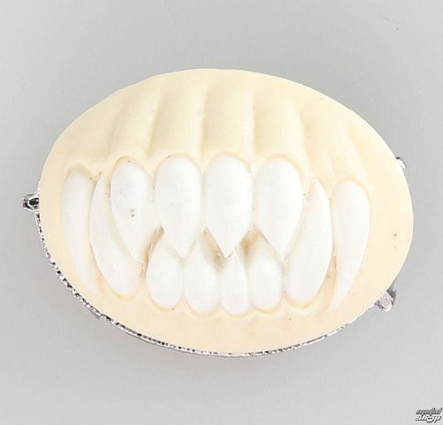 Brošňa RESTYLE - TEETH - white - N114