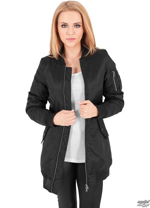 bunda dámska (bomber) URBAN CLASSICS - TB1092-black