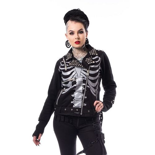 bunda dámska Heartless - JULIA JACKET - BLACK - POI600