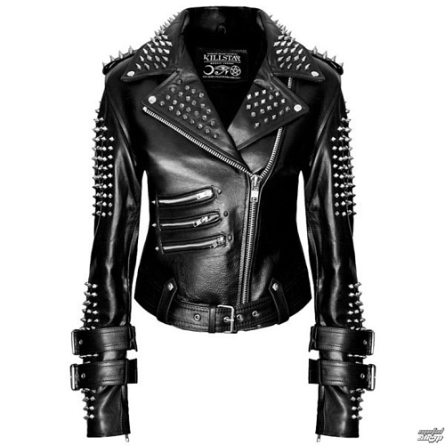 bunda dámska (křivák) KILLSTAR - Metal - Black