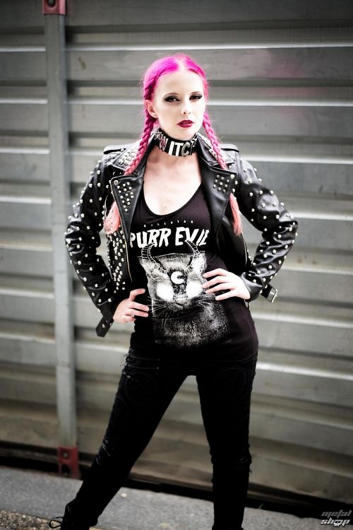 bunda dámska (křivák) KILLSTAR - Vicious - Black