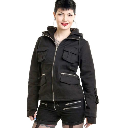 bunda dámska POIZEN INDUSTRIES - Bella - Black