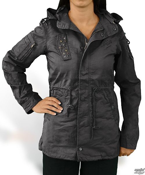 bunda dámska SURPLUS - Parka - Black - 33-3505-63