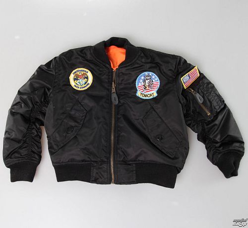 bunda detská STURM - Flieger Jacke - Black - 12003502
