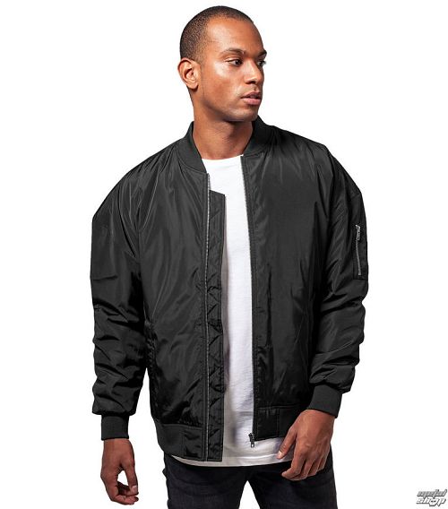 bunda pánska (bomber) URBAN CLASSICS - TB1619-black