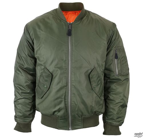 bunda pánska bomber (zimný) BRANDIT - MA1 - 3149-oliv