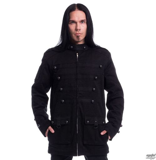 bunda pánska Heartless - BRANNON - Black - POI433