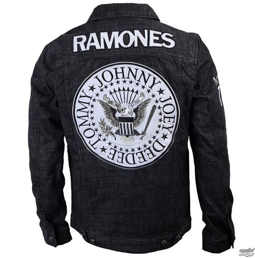 bunda pánska Ramones - Seal - Denim - BRAVADO - 95222041