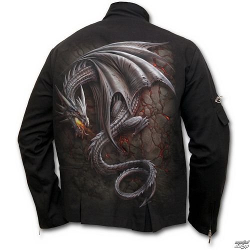 bunda pánska SPIRAL - Obsidian - Black - M016M652
