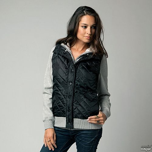 bundomikina FOX - Feature ZIP - Heather Grey
