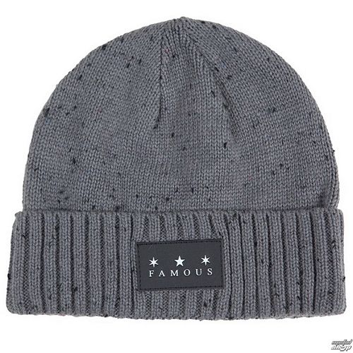 čiapka FAMOUS STARS & STRAP - Cable - Grey