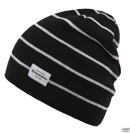 čiapka HORSEFEATHERS - ICEBERG - BLACK - AA982A
