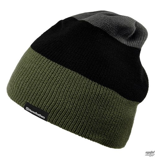 čiapka HORSEFEATHERS - STELLAR - OLIVE - AA981A