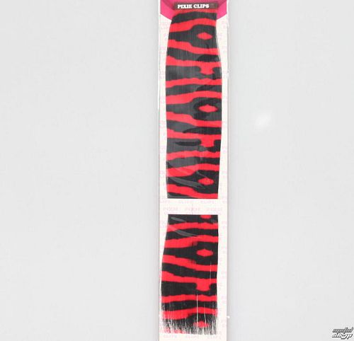 clip (príčesok) ZEBRA - Red / Black - NS138