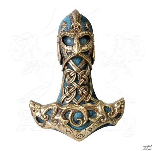 dekorácia ALCHEMY GOTHIC - Thors Hammer - V29