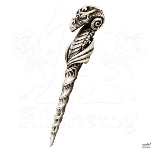 dekorácia (palička) ALCHEMY GOTHIC - Dragon Wand - V31