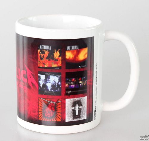 hrnček Metallica - Albums - PYRAMID POSTERS - MG22556