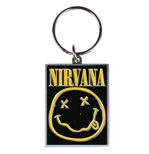 kľúčenka (privesek) - NIRVANA - SMILEY - RAZAMATAZ - KR150