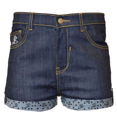 kraťasy dámske BLACK HEART - MARK BLUE - BH178