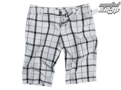 kraťasy dámske VANS - YD Shorties - White Plaid