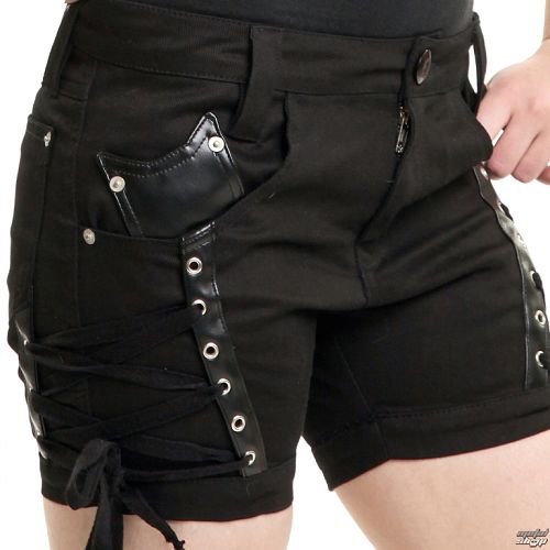 kraťasy dámske VIXXSIN - Cat - Black - POI008