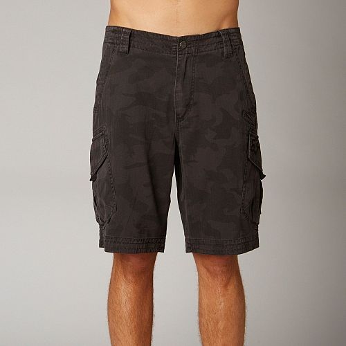 kraťasy pánske FOX - Slambozo Cargo - GREY CAMO