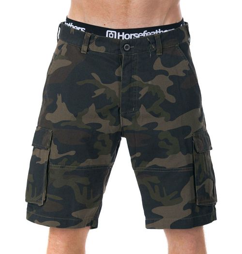 kraťasy pánske HORSEFEATHERS - BRILL - Camo - SM1017A
