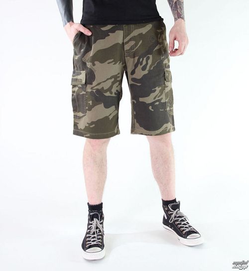 kraťasy pánske METAL MULISHA - CAVALRY - CAMO