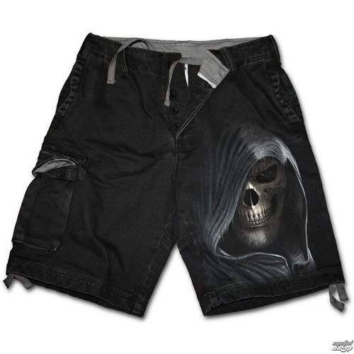 kraťasy pánske SPIRAL - Darkness - Black - M021M701