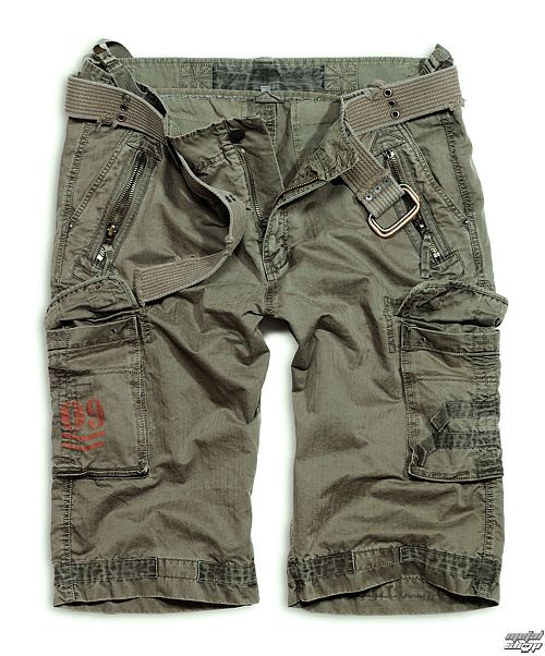 kraťasy pánske SURPLUS - ROYAL - GREEN - 07-5599-64