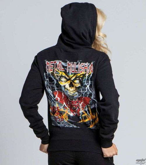 mikina dámska METAL MULISHA - GREATEST HITS - BLK