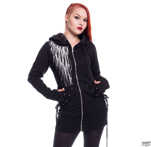 mikina dámska Vixxsin - SHADOW ANGEL - BLACK - POI505