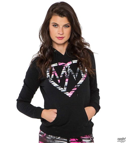 MIKINA METAL MULISHA ACTION WMS BLK-M
