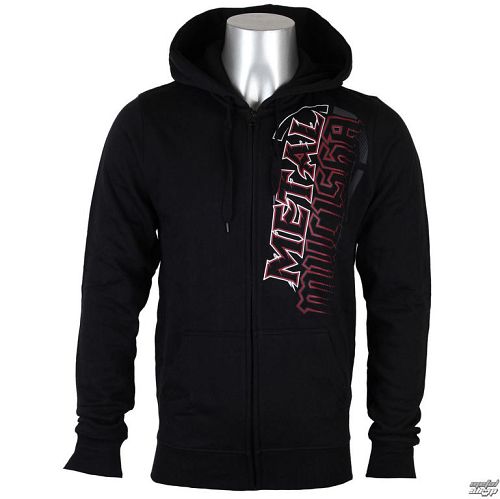 MIKINA METAL MULISHA PATH ZIP UP BLK-M