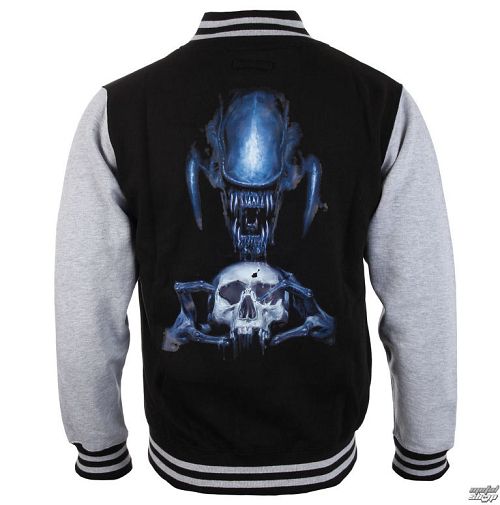 mikina pánska Alien - Skull - AL-TD01