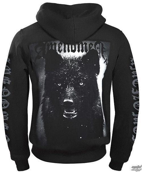 mikina pánska AMENOMEN - BLACK WOLF - OMEN024CR