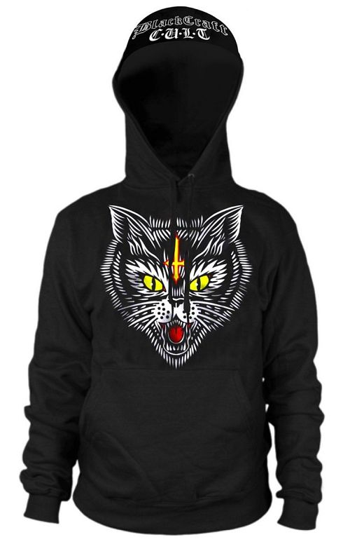 mikina pánska BLACK CRAFT - Hell Cat - HS043HC