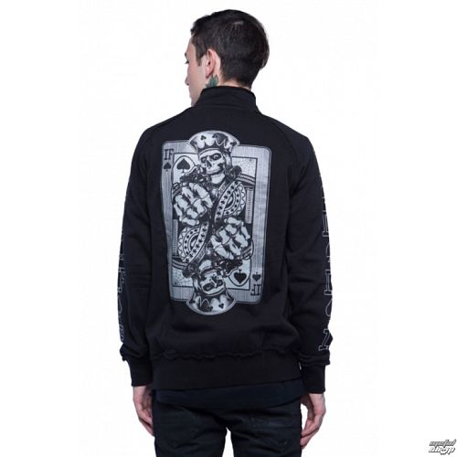 mikina pánska IRON FIST- Gambler - Black - IFMSWT032