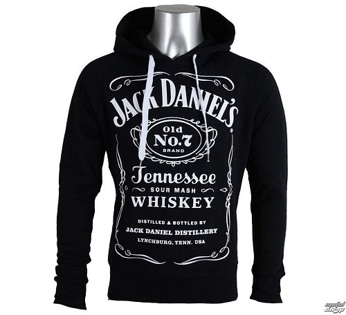 mikina pánska Jack Daniels - Black - HD230602JDS