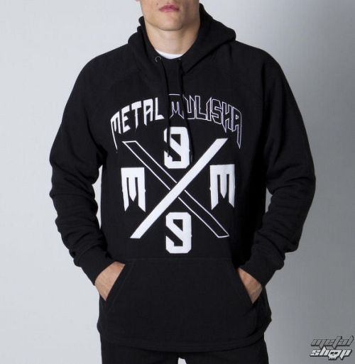 mikina pánska METAL MULISHA - Warden - Blk