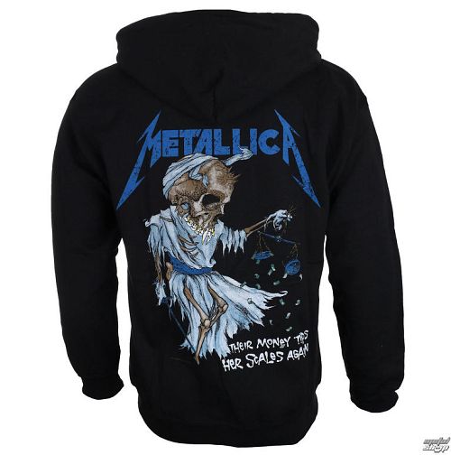 mikina pánska Metallica - Doris - Black - RTMTLZHBDOR