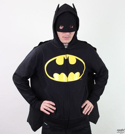 mikina pánska POIZEN INDUSTRIES - Kapow - Black