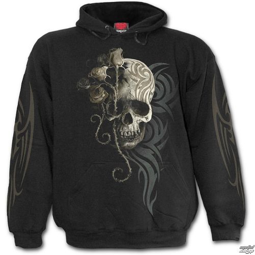 mikina pánska SPIRAL - DARK ANGEL - Black - L033M451